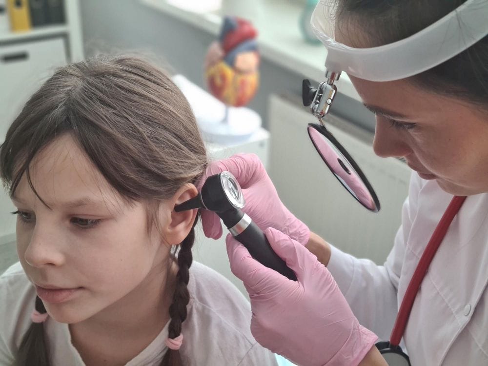 Pediatric ear wax removal and ear cleaning exam for child in Newmarket
